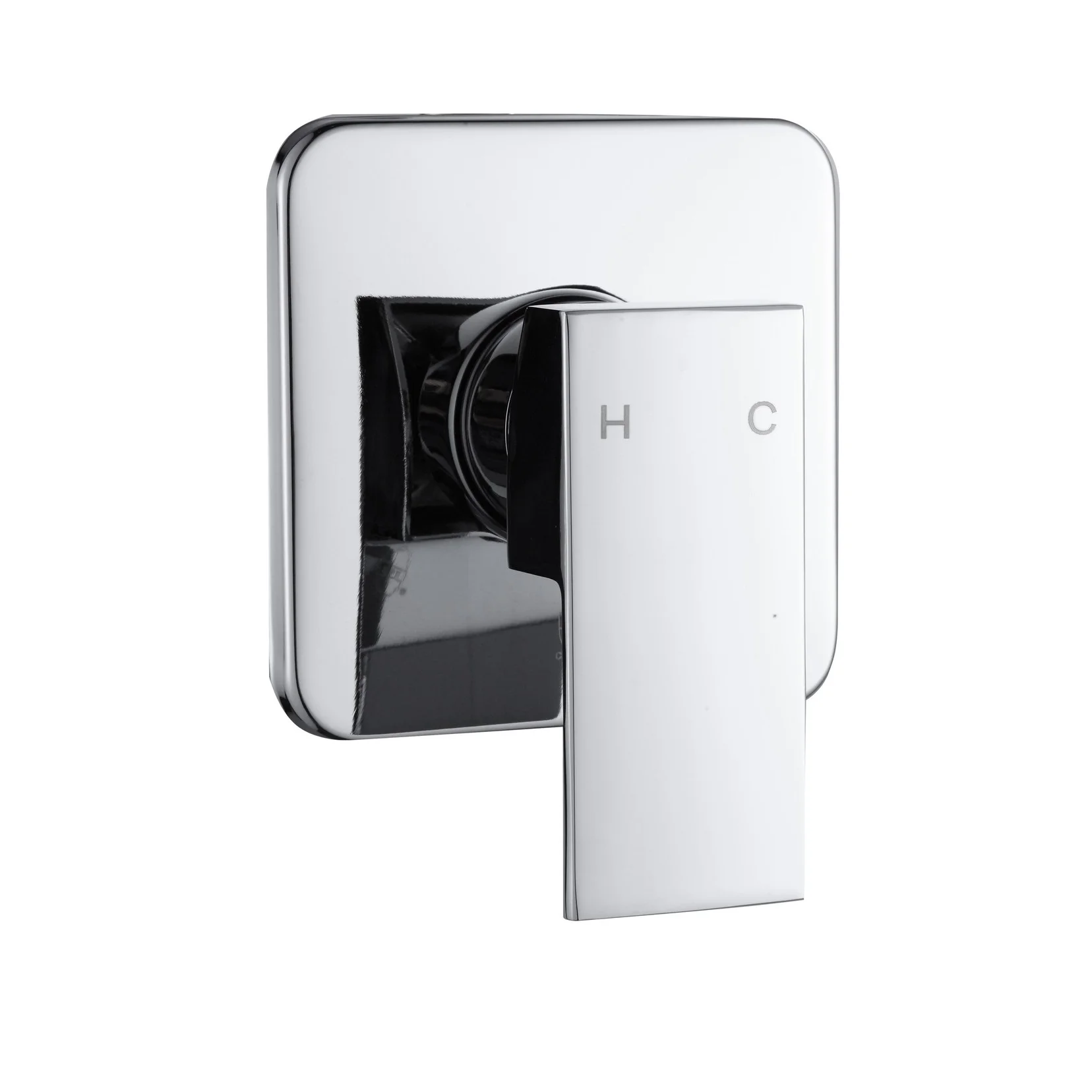 Modern Square Wall Shower Mixer