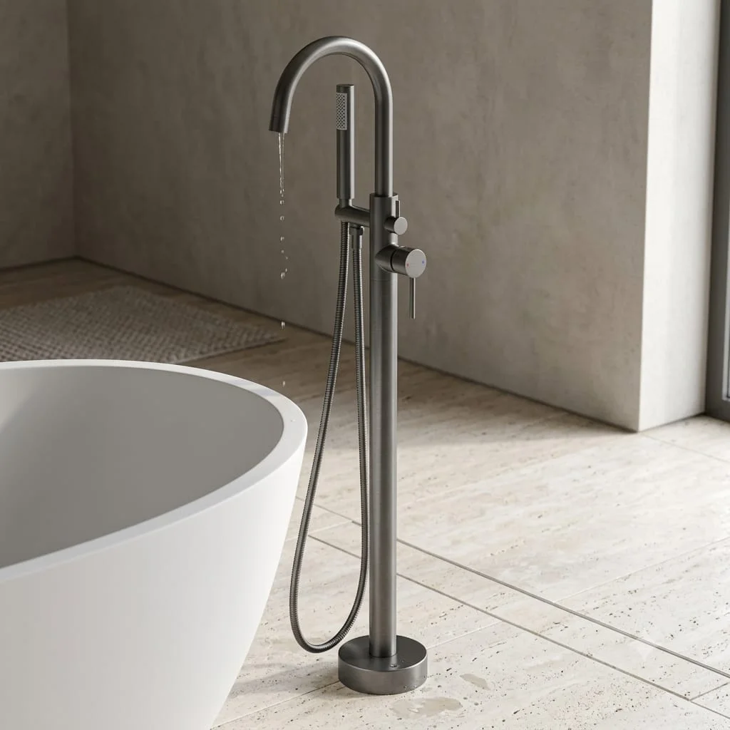 GASBA16 Freestanding Bath Mixer Set