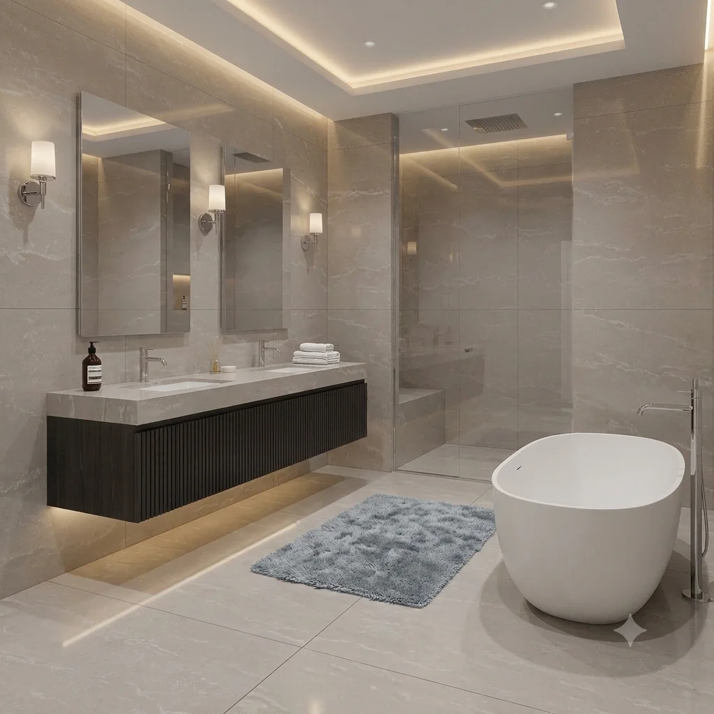 Glossy Porcelain Floor & Wall Tile