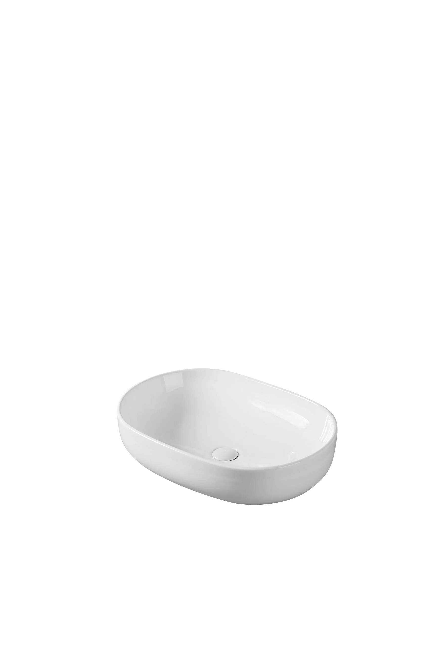 The Alabaster Pure Oval Vessel Basin S24