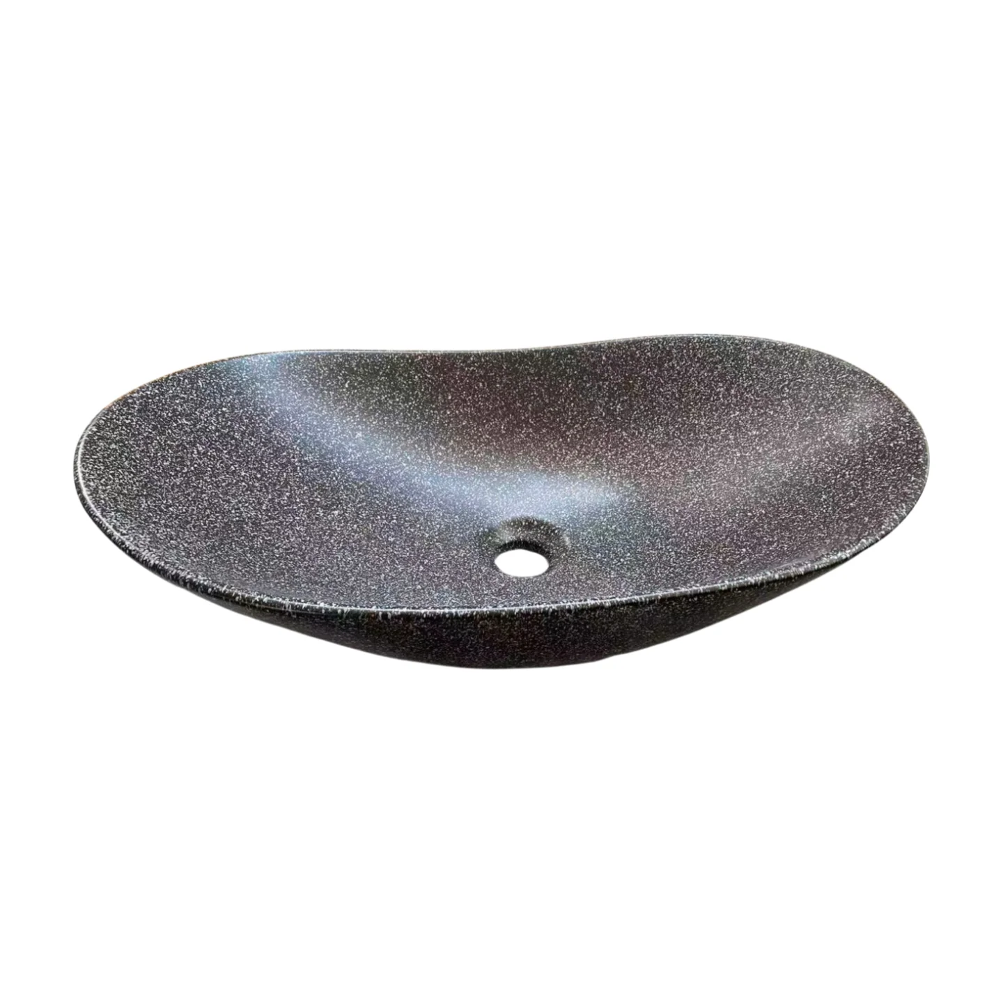 The Starlight Speckled Asymmetric Vessel Basin S25