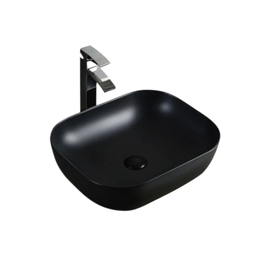 The Nero Organic Sculptural Vessel Basin  KIT-BAS-492 8217
