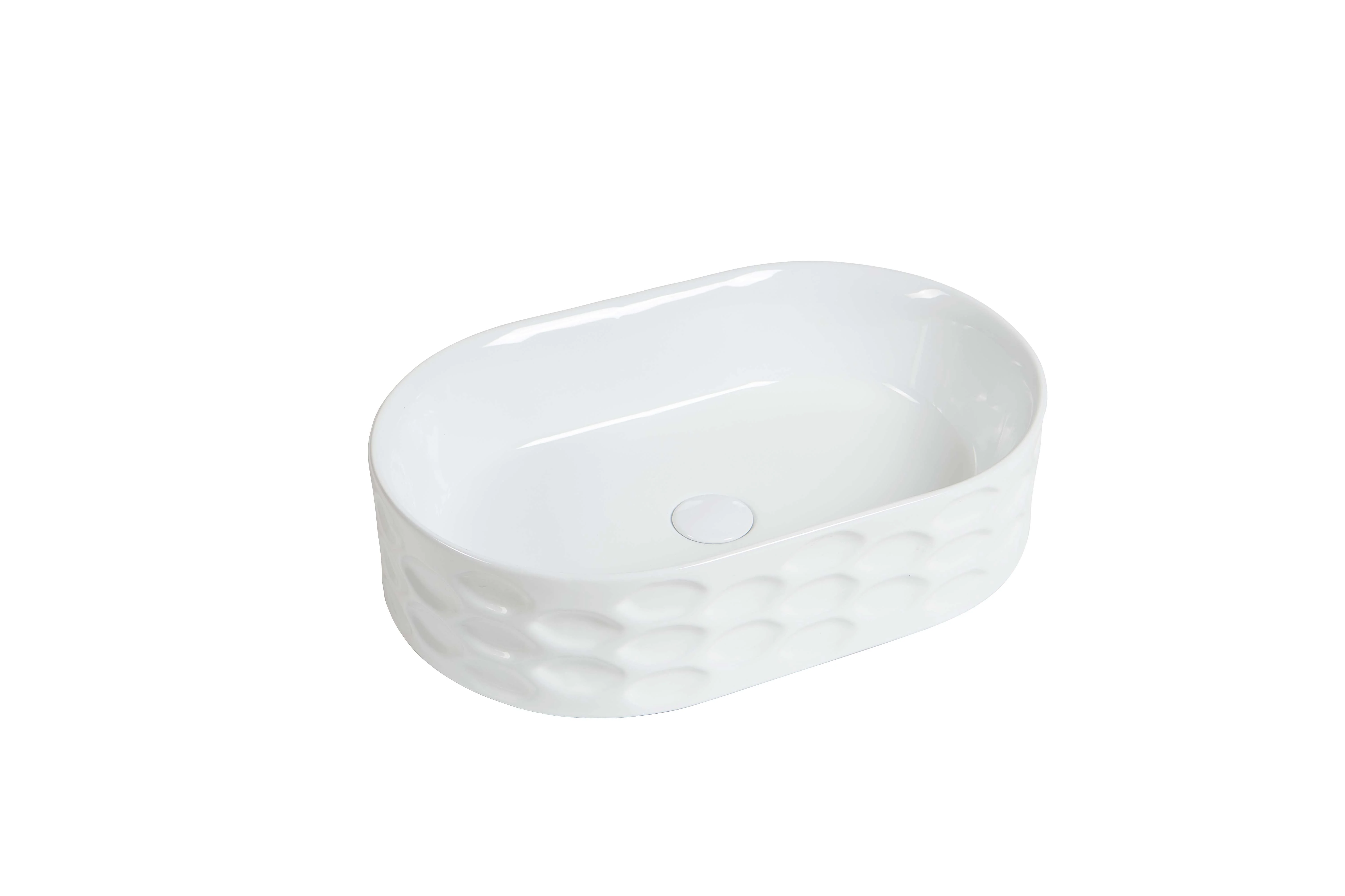 The Lattice Grand Fluted Rectangular Basin S18