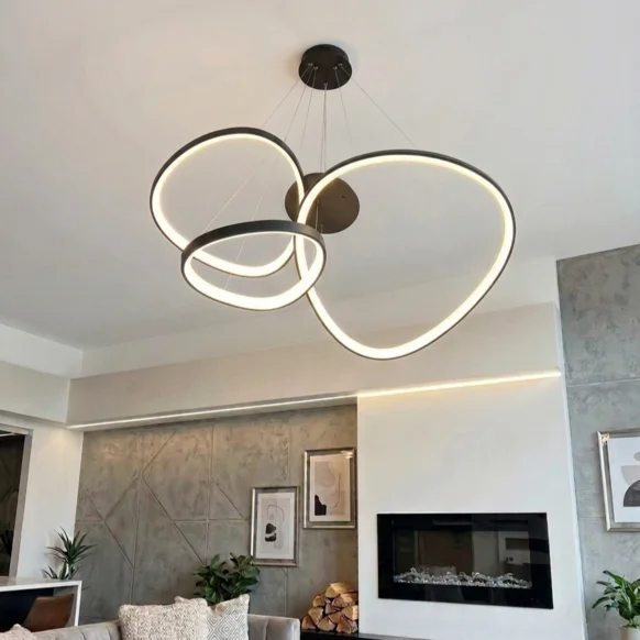 The Trinity Multi-Tier Cascade Pendant (Midnight Edition)