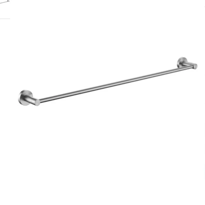 Single Round Towel Rail (600mm)
