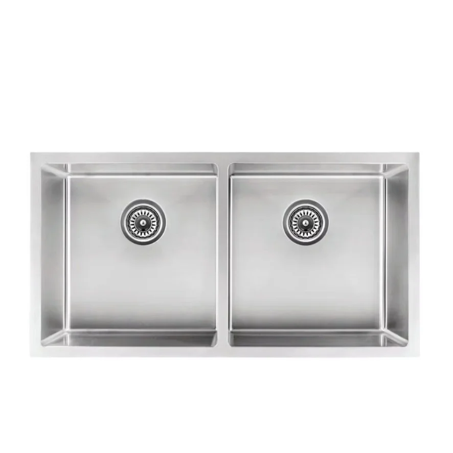 Stainless Steel hand made Double Bowl Sink 1.2 thickness