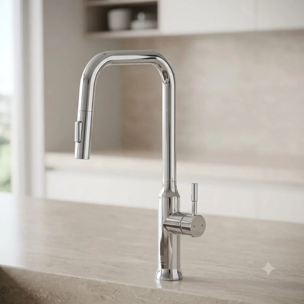 GASBA 01 Premium SUS304 Pull-Out Kitchen Mixer Tap