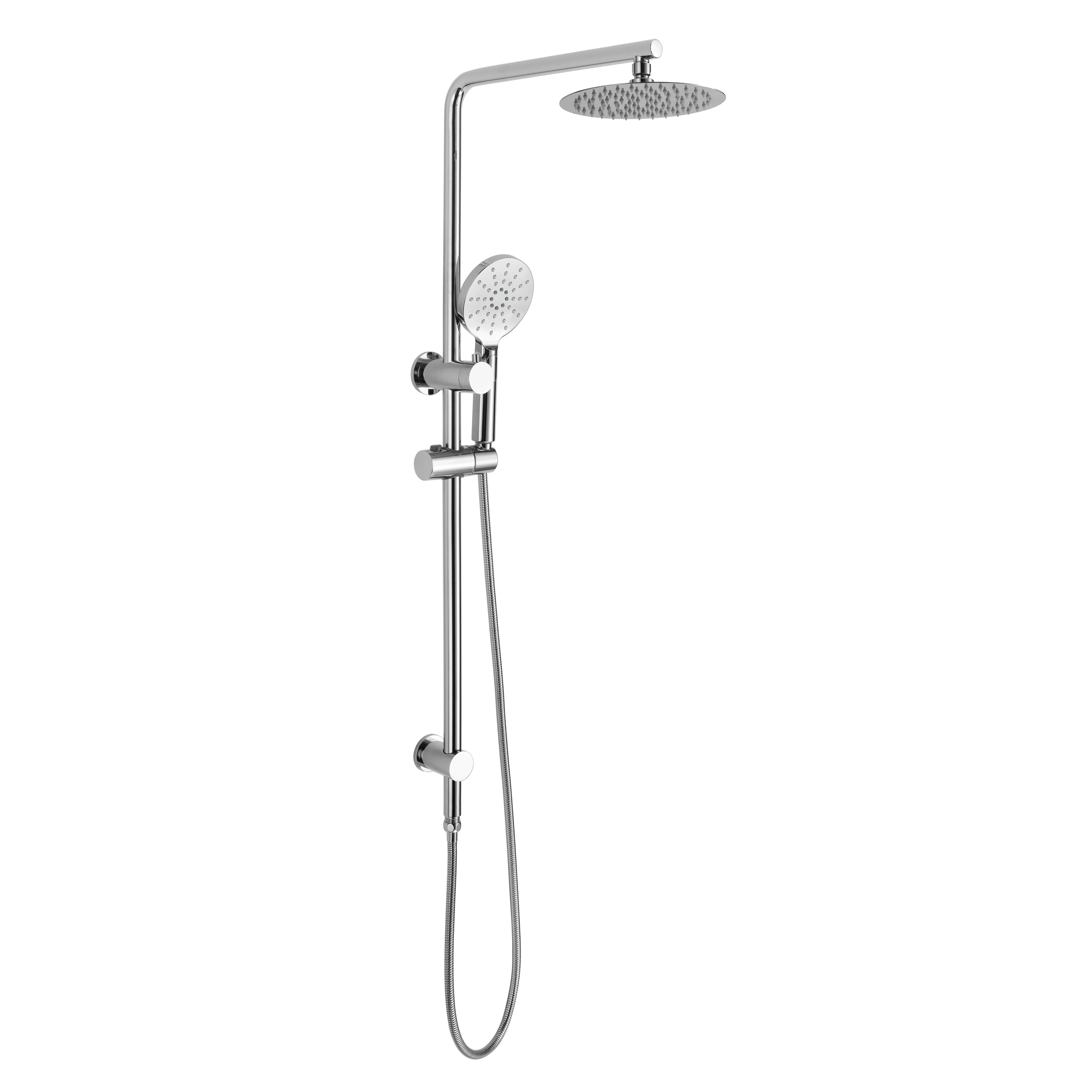 82H66 Round Twin Shower System (250mm)
