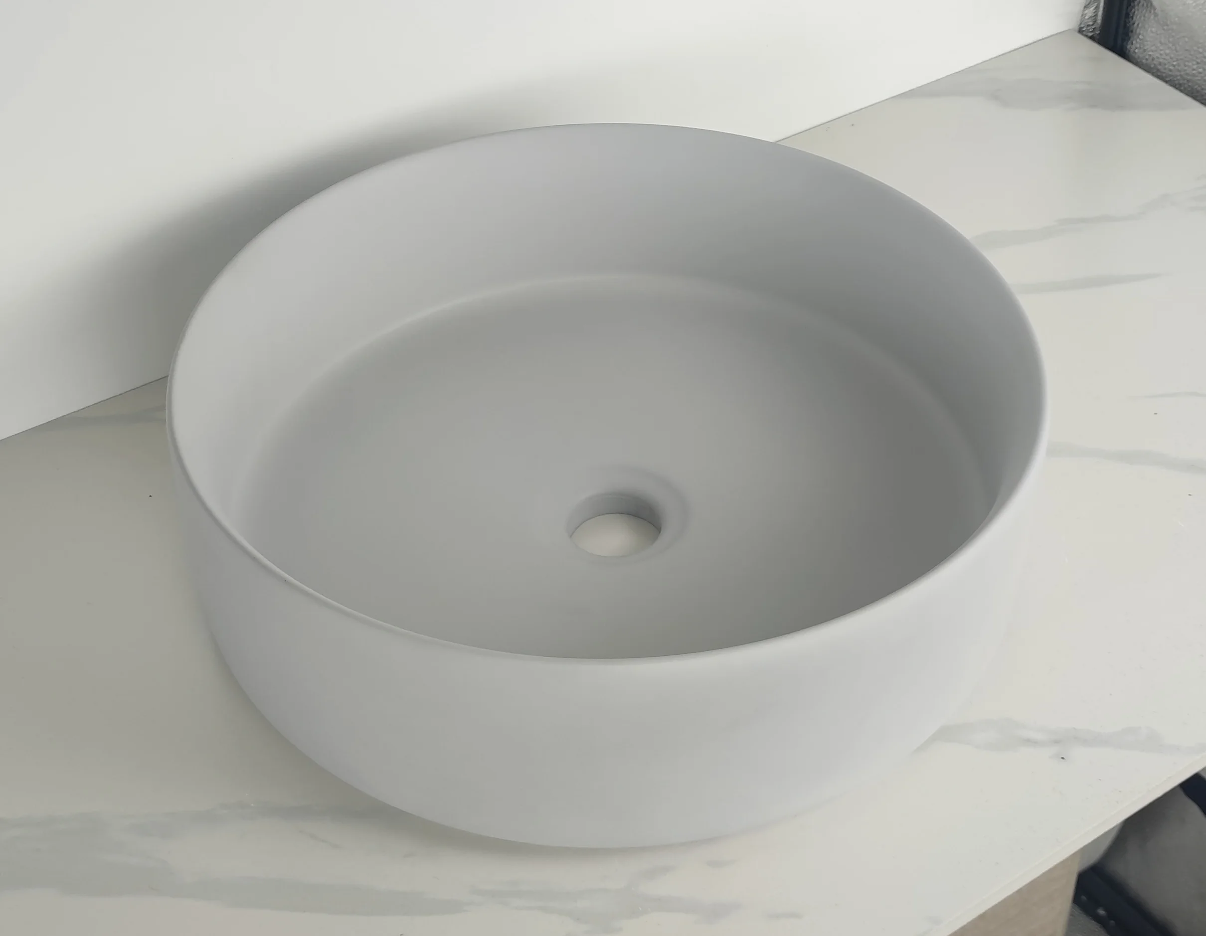Raw Stone Round Basin C92
