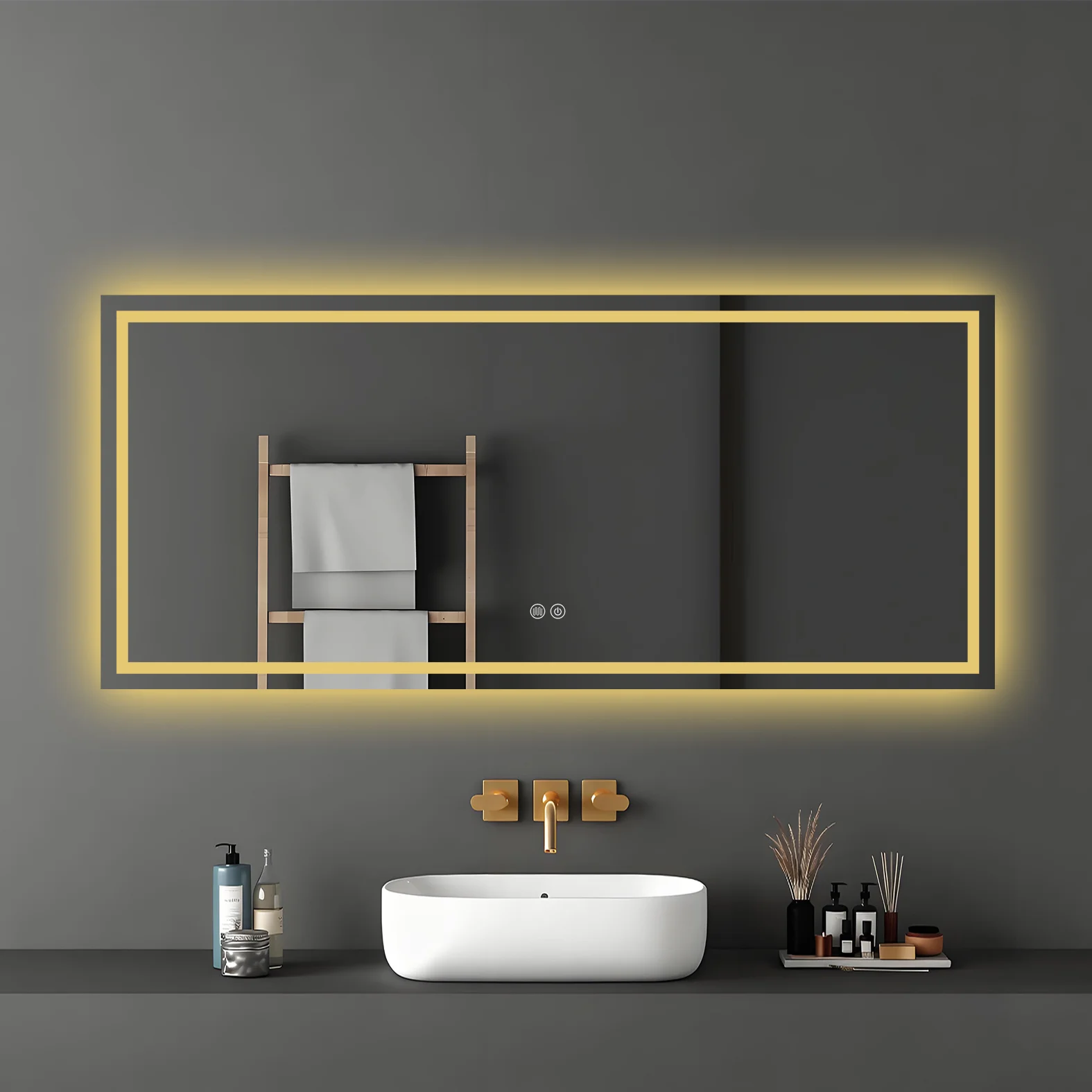 OpalView LED Mirror SQ17075