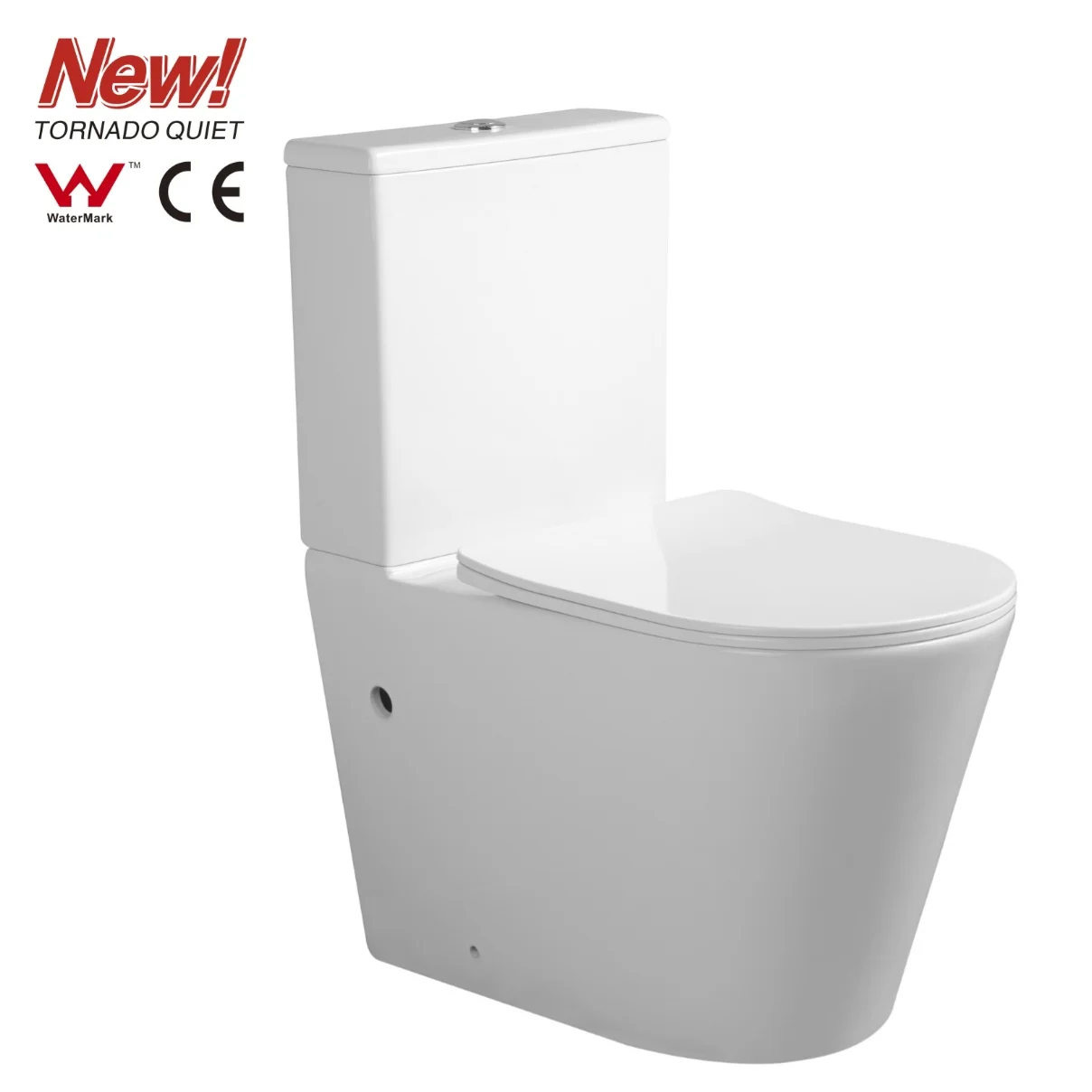 RIMLESS Dual Trap A+ Ceramic Toilet 8380