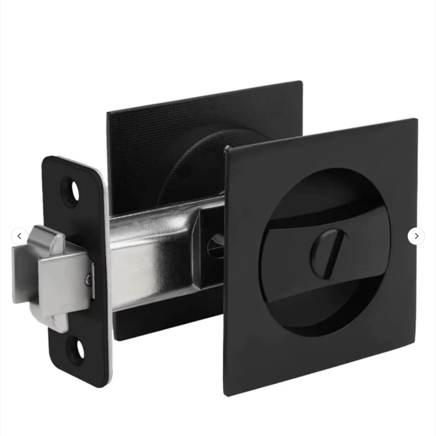 SQUARE SINGLE LATCH SLIDING DOOR LOCK