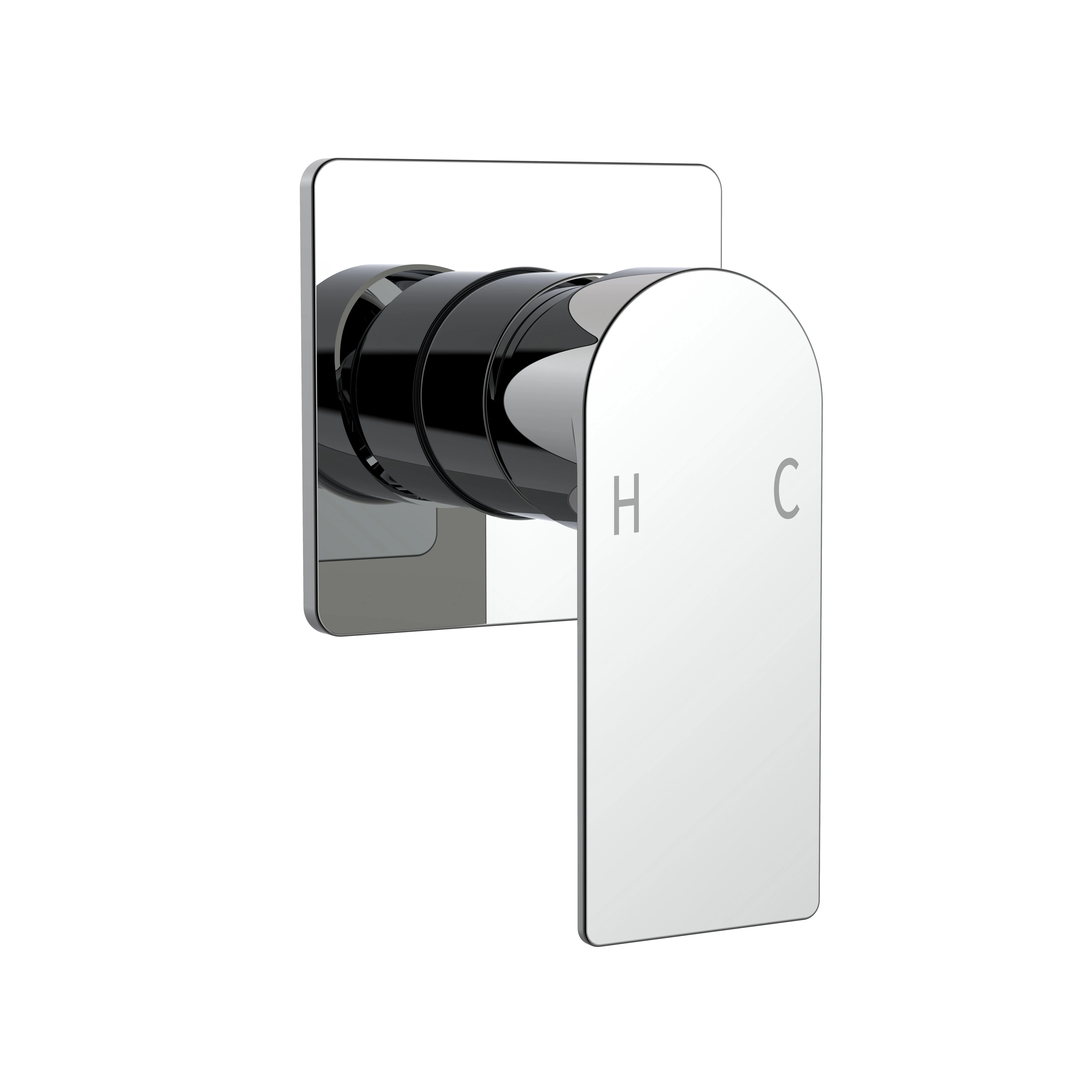 Minimalist Square Concealed Shower Mixer