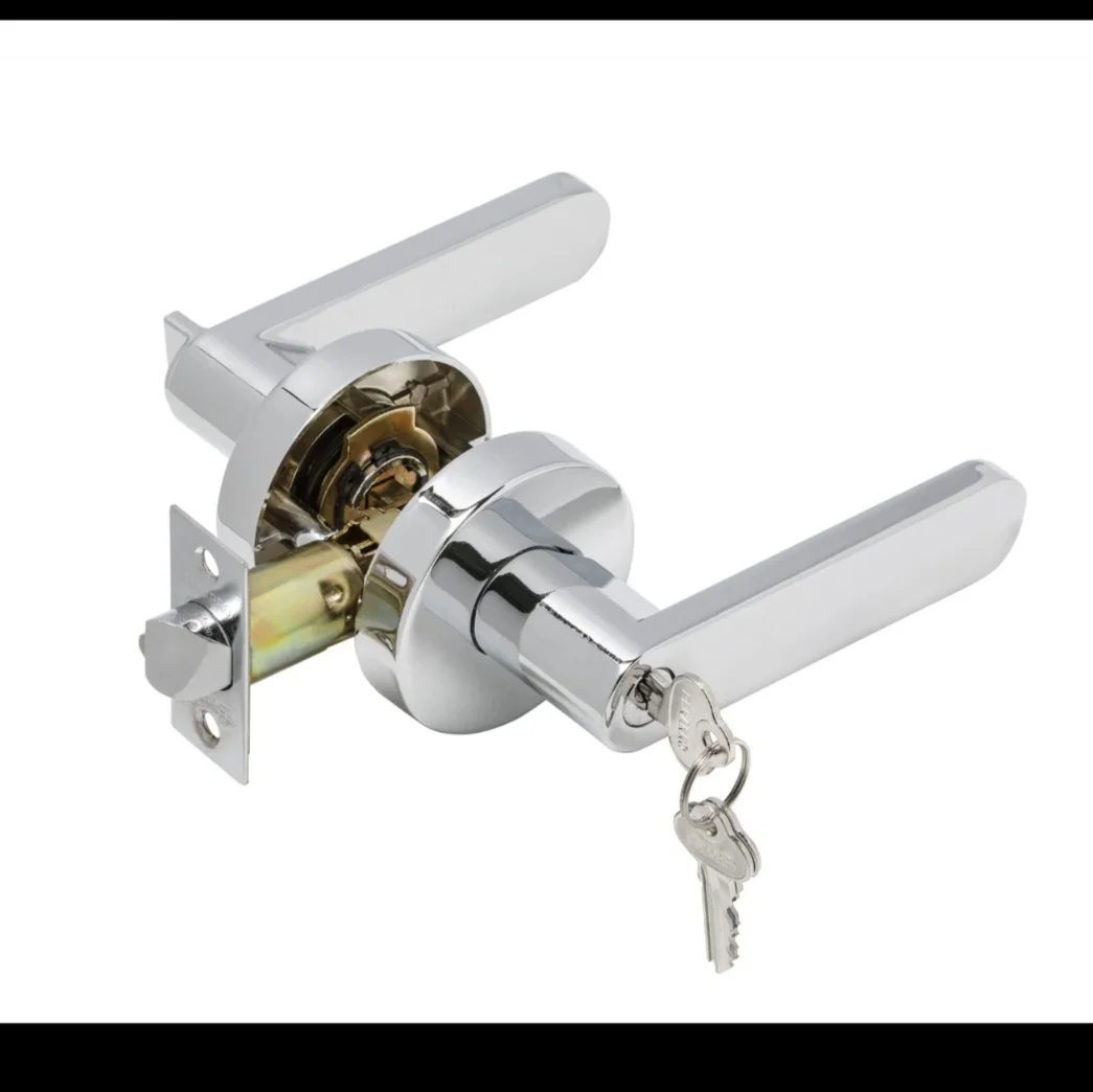 Modern Round Entrance Door Lock WITH KEYS
