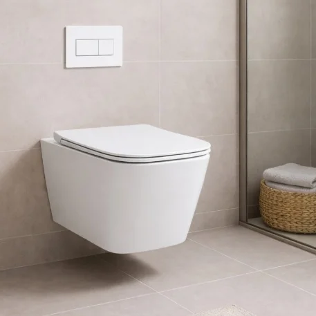 WALL HUNG SQUARE TORNADO TOILET 5031