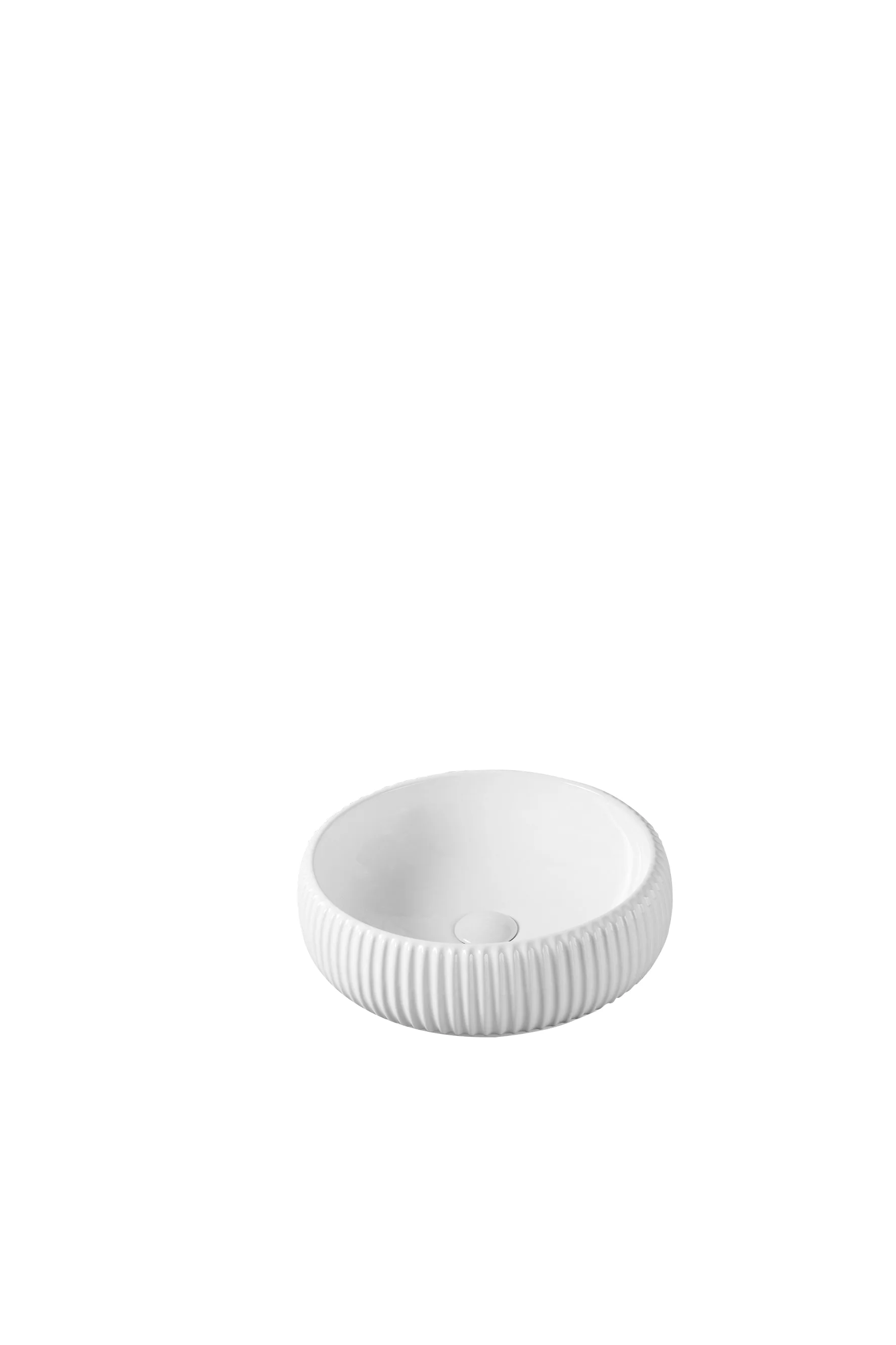 The Solstice Textured Circular Vessel Basin S28